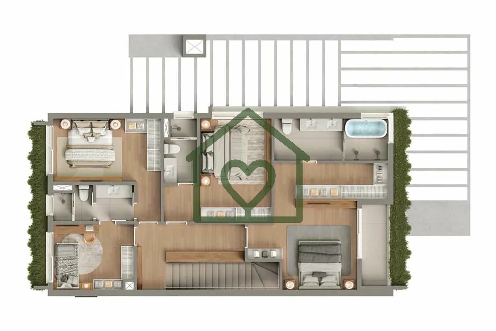 Imagem Já pensou em morar na única Casa de Alto Padrão em Condomínio Fechado disponível no bairro Petr...