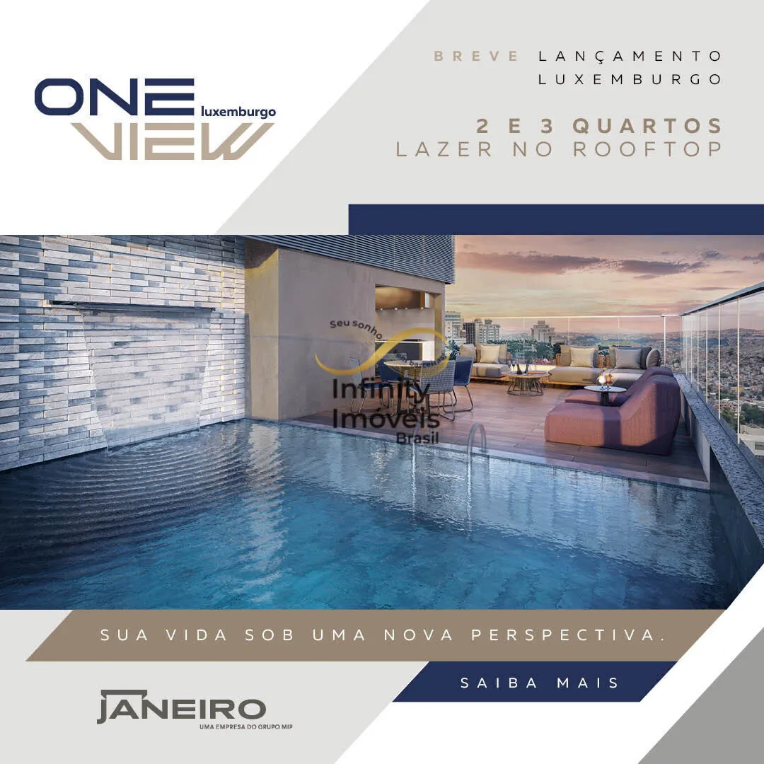 Imagem ONE VIEW - Apartamento à venda no bairro Cidade Jardim - Belo Horizonte/MG