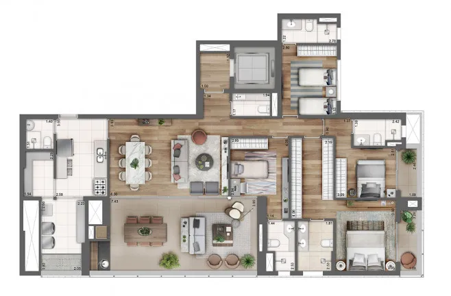 Imagem Apartamento com 4 Quartos à Venda, 190 m² em Perdizes - São Paulo