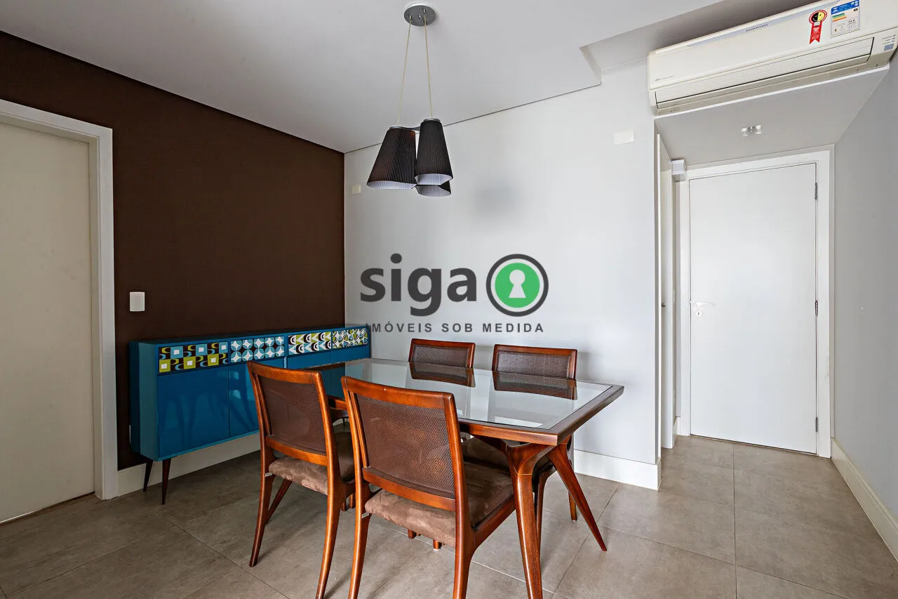 Imagem APARTAMENTO IMPECÁVEL MOBILIADO E EQUIPADO NO BROOKLIN