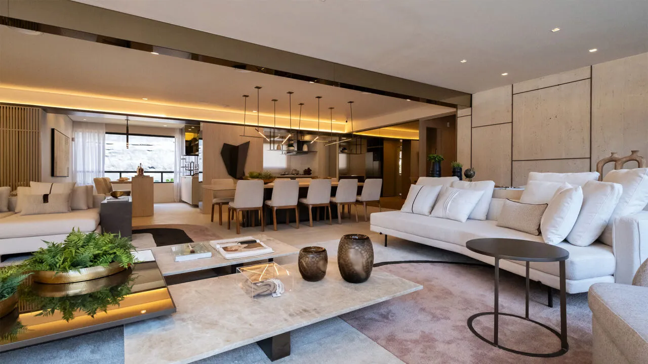 Foto do imóvel Apartamento com 262m², 4 Suítes e 4 vagas Double View e Vista Panorâmica em um Novo Ícone de Luxo
