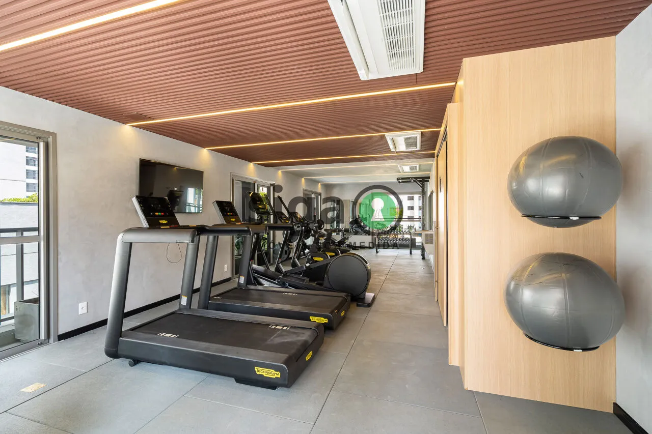 Imagem Apartamento mobiliado e decorado com 34m² e 1 suíte - Moema - São Paulo/SP