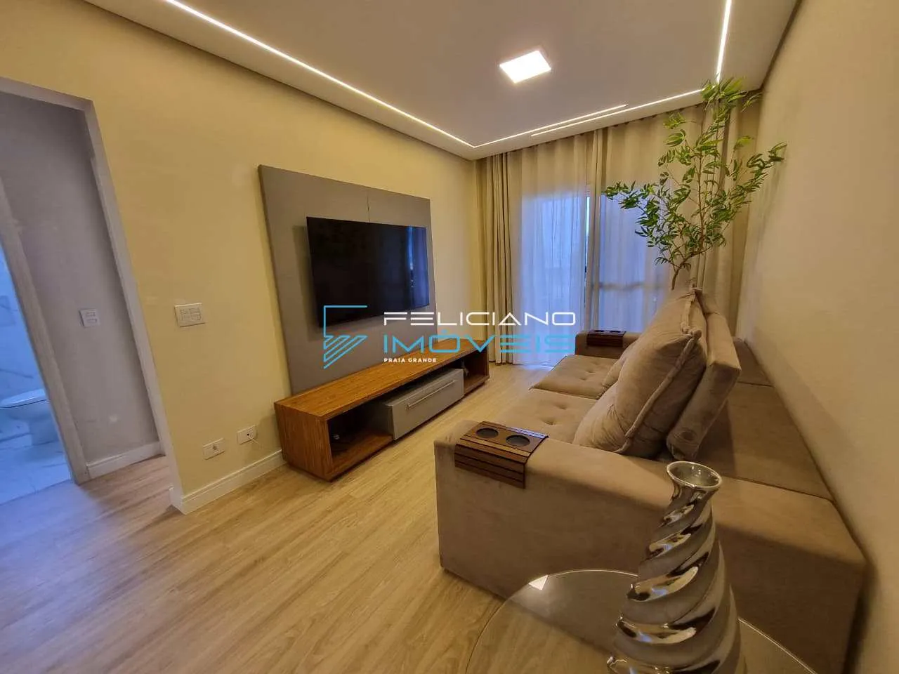 Imagem Apartamento com 2 quartos, Mirim, Praia Grande - R$ 541 mil, Cod: 6576