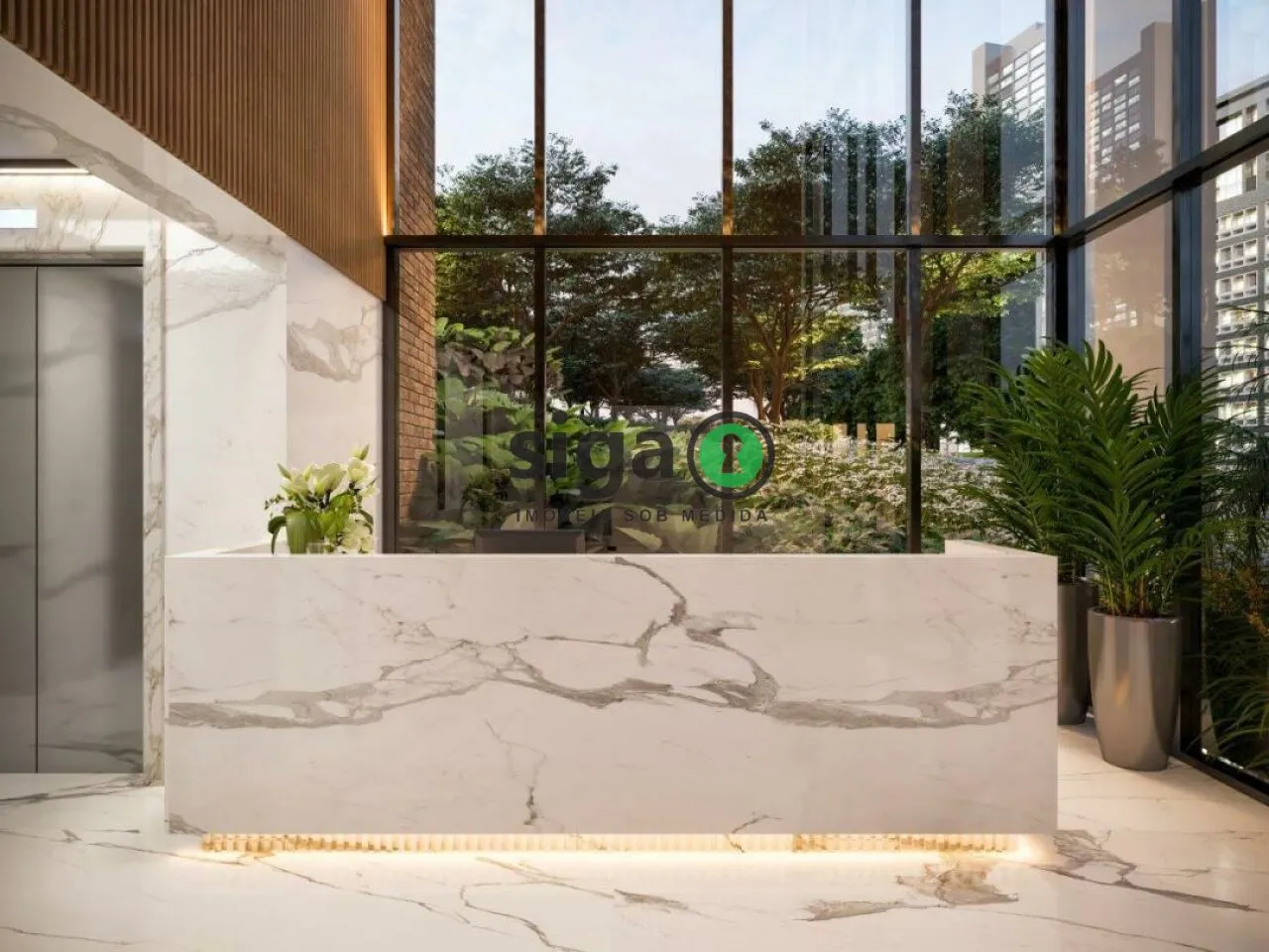 Imagem Apartamento Residencial em Jardim América à Venda, Mobiliada, 1 quarto, sem vaga