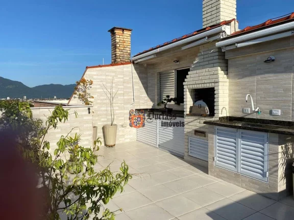 Imagem Apartamento Duplex com 3 dormitórios à venda, 154 m² por R$ 750.000,00 - Balneário Três Marias - Peruíbe/SP