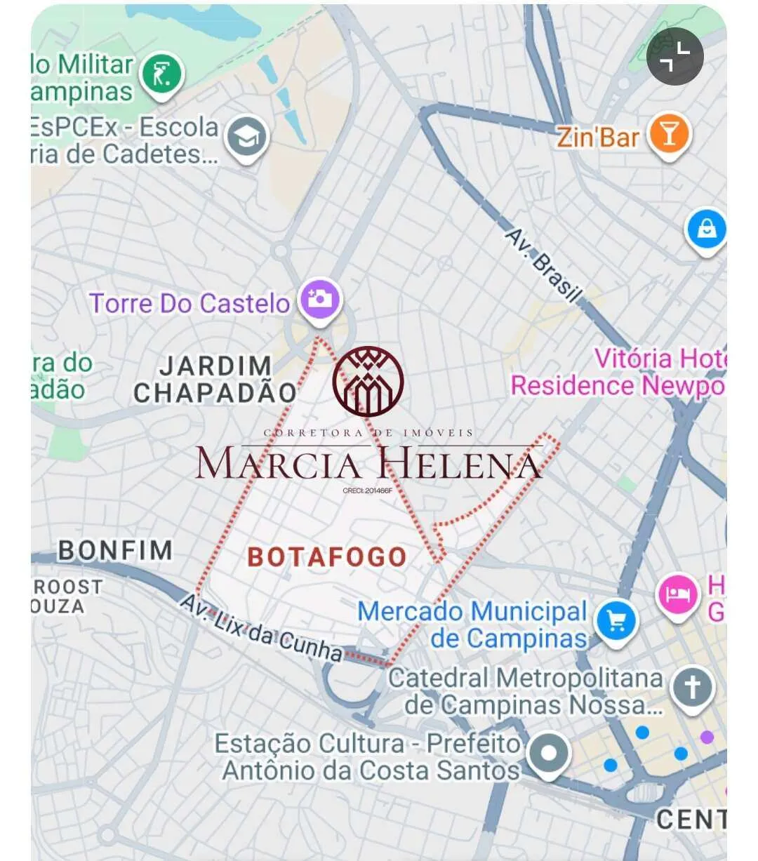 Imagem Área à venda em Campinas, Botafogo, 1000m2