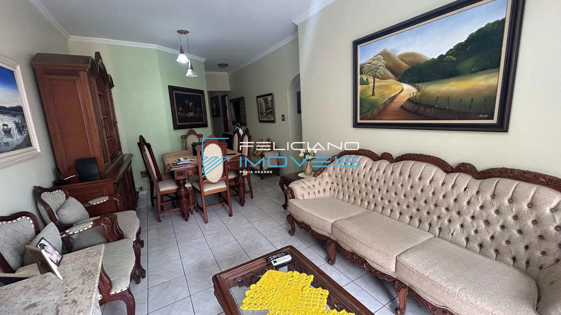 Foto do imóvel Apartamento com 3 quartos, Boqueirão, Praia Grande - R$ 550 mil, Cod: 6995 em Rua Campinas
