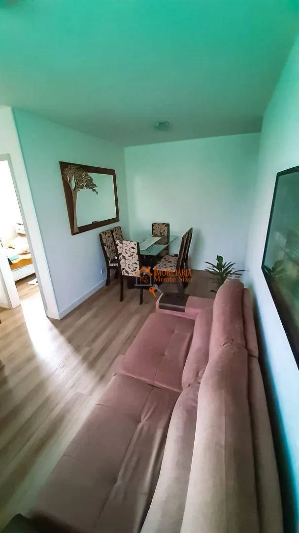 Imagem Apartamento com 2 dormitórios à venda, 44 m² por R$ 213.000,00 - Cidade Parque Brasília - Guarulhos/SP