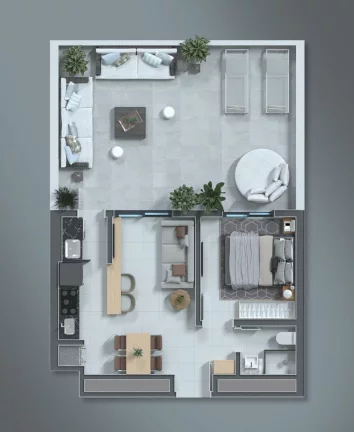 Imagem Contemplare Origens - Apartamento à venda no bairro Navegantes - Capão da Canoa/RS