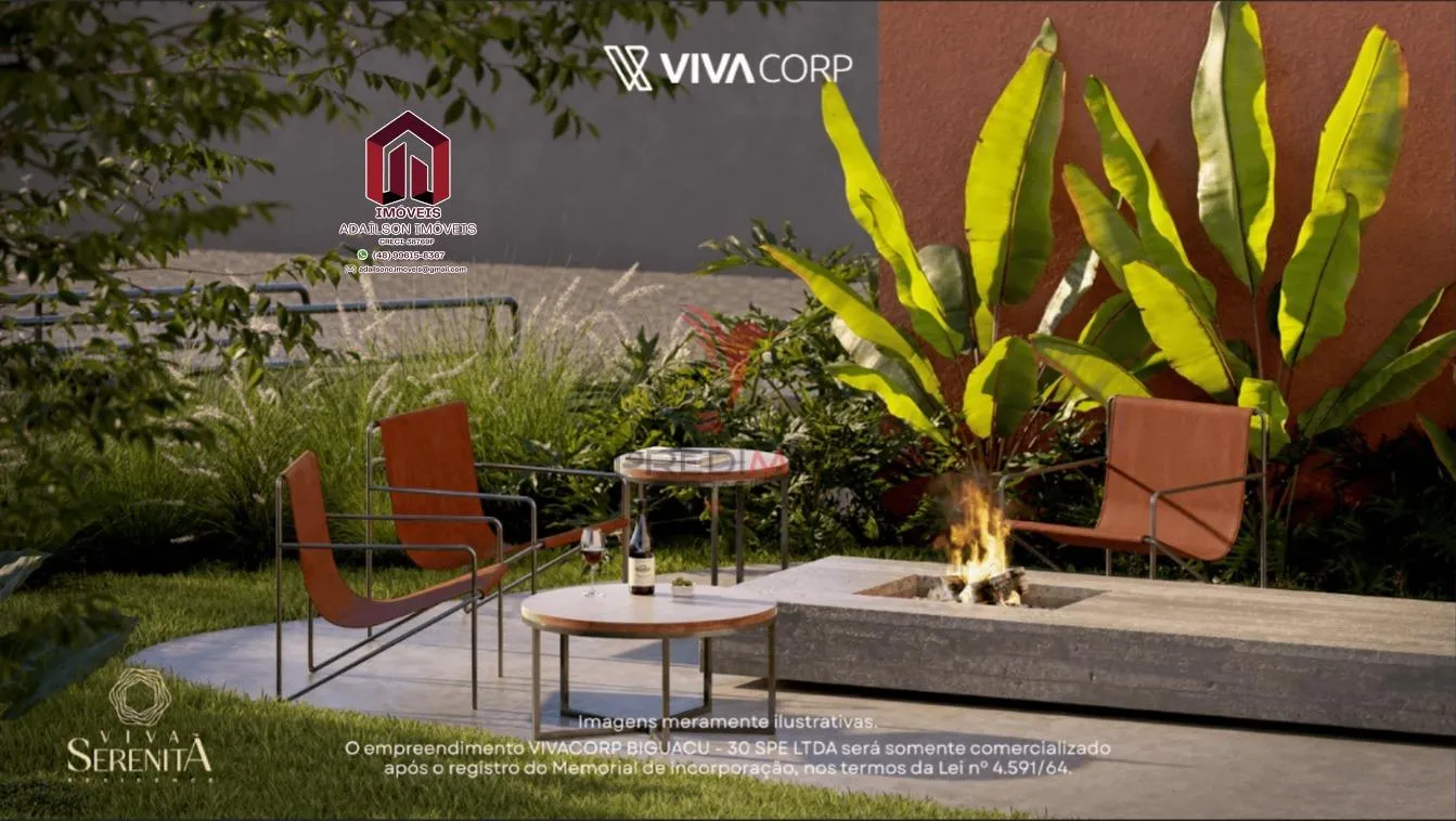 Imagem Residencial Viva Serenitá: Novo Lançamento em Biguaçu SC. Financia pelo MCMV, facilitado !
