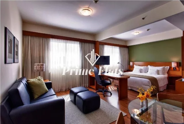 Imagem Flat disponível para venda no Paraíso Suites by Charlie, com 34m², 1 dormitório e 1 vaga de garagem