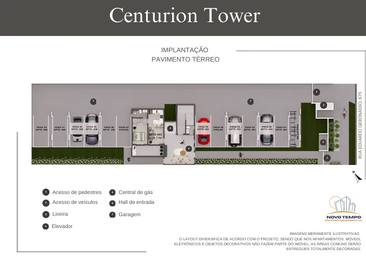 Imagem Apartamento para Venda em Curitiba, Bacacheri, 1 dormitório, 1 suíte, 1 banheiro