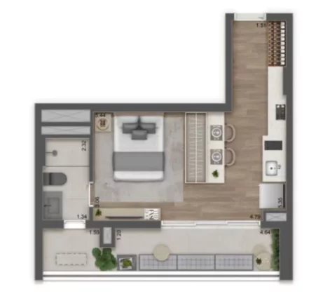 Imagem RAÍZES PREMIUM BUTANTÃ - MITRE - Aptos de 65m², a 750 metrôs do metrô Butantã Linha 4 Amarela!!