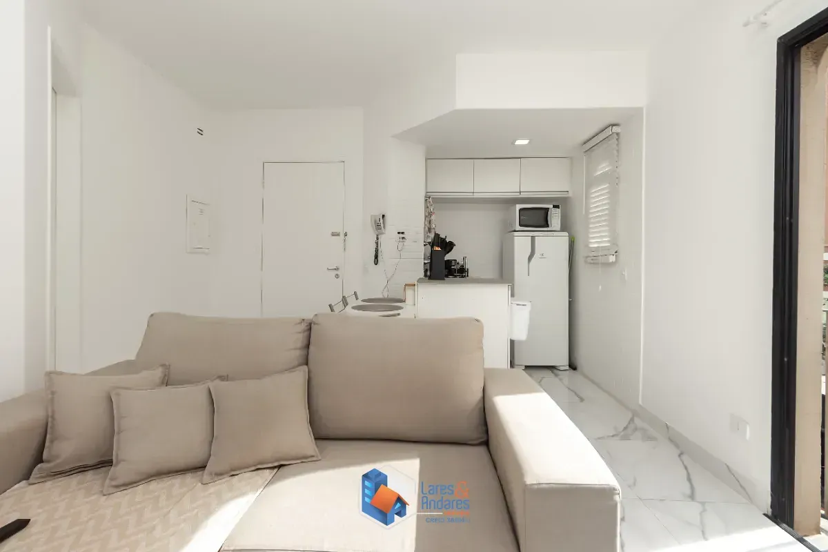 Imagem Apartamento para venda em Itaim Bibi com 1 quarto, sendo 1 suíte, 35m²