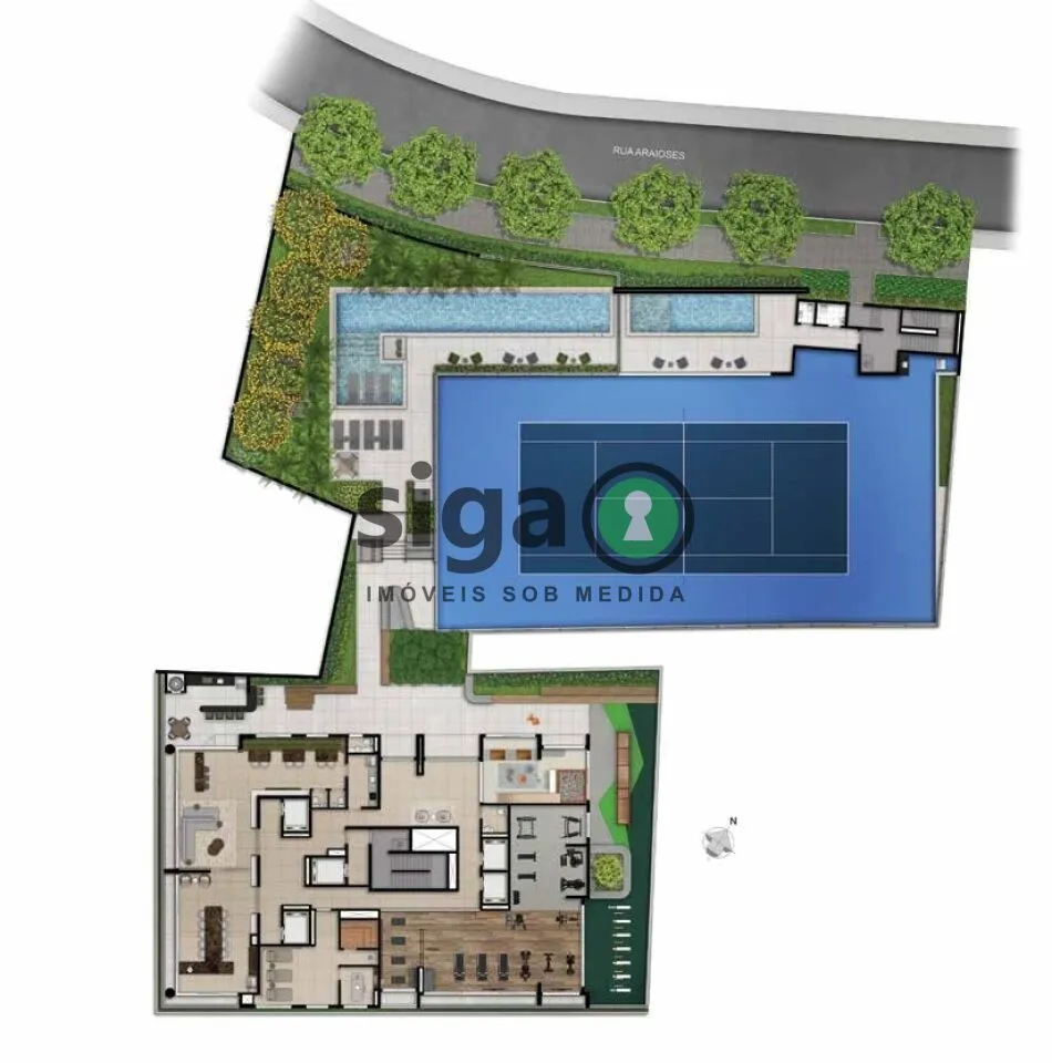 Imagem Apartamento de 167m² no Alto de Pinheiros com 3 suítes e sofisticação incomparável