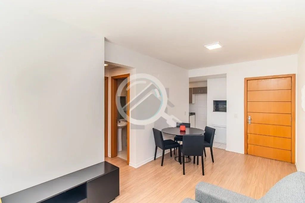 Imagem Apartamento semimobiliado com 61m², 2 dormitórios sendo 1 suíte, 1 vaga! Living para 2 ambientes ...