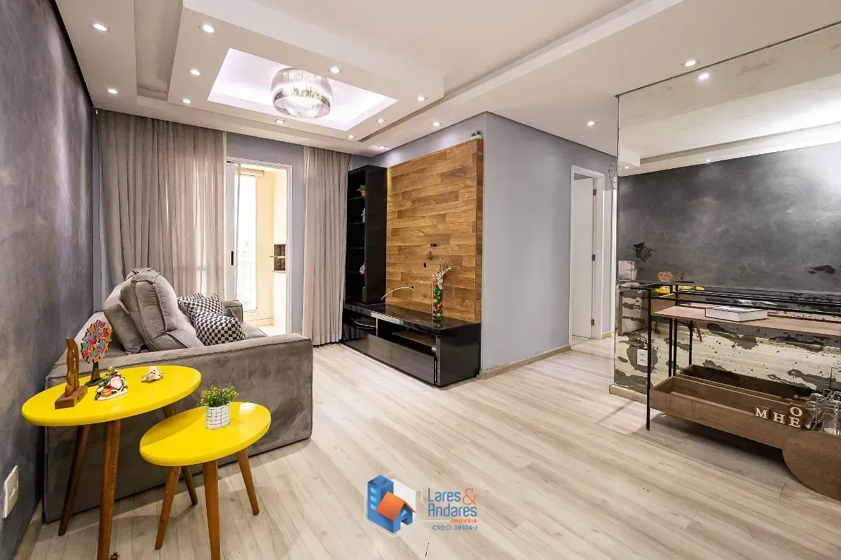 Imagem Apartamento para venda em Usina Piratininga com 3 quartos, sendo 1 suíte, 73m²