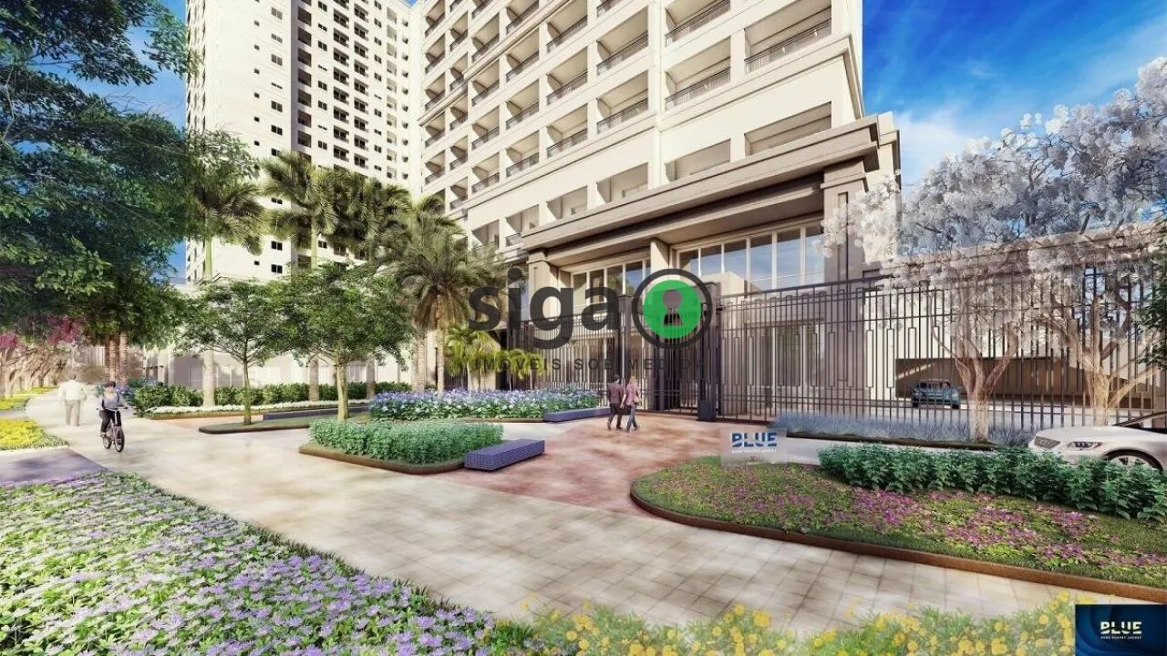 Imagem Blue Home Resort,apartamento de 38m² com lazer completo e sofisticação