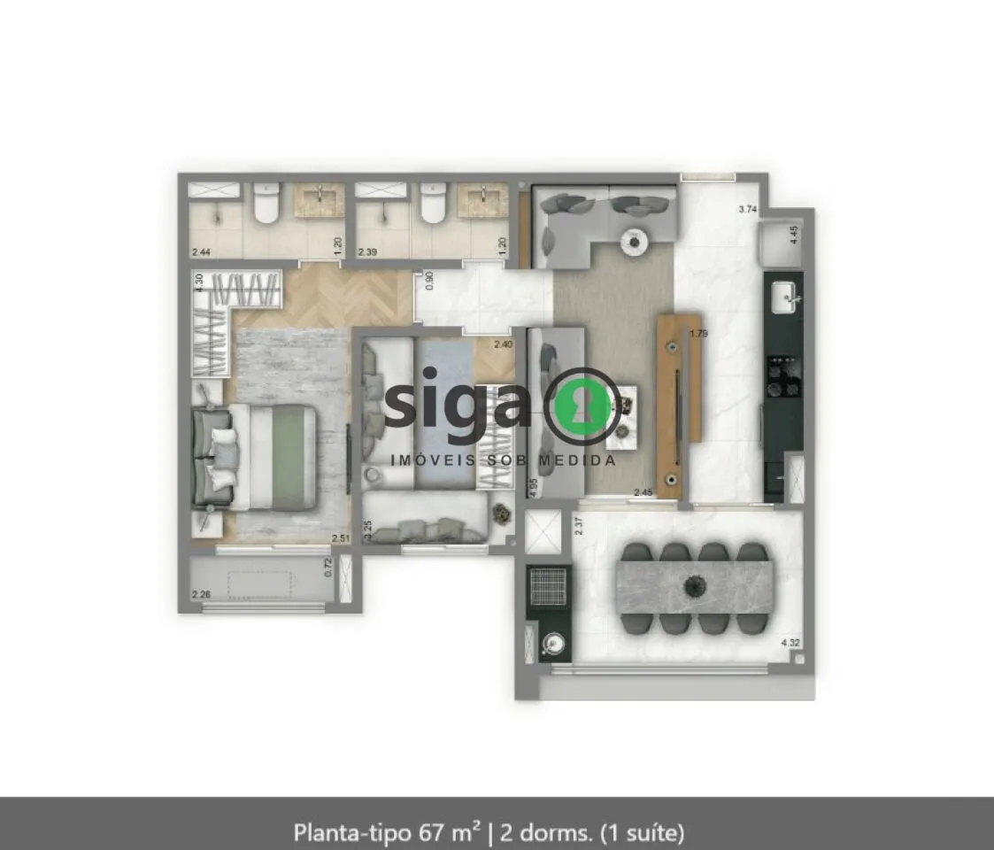 Imagem Apartamento para venda na Saúde, São Paulo - SP