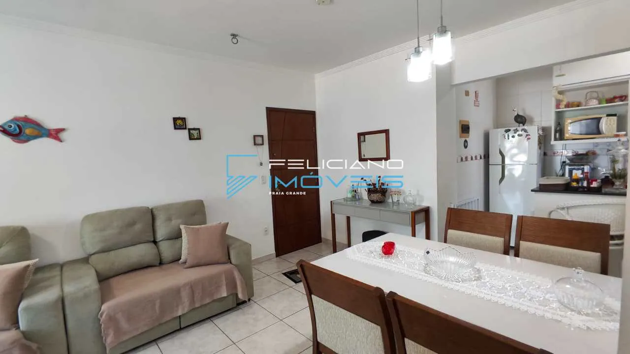 Imagem Apartamento com 2 quartos, Guilhermina, Praia Grande - R$ 550 mil, Cod: 6892