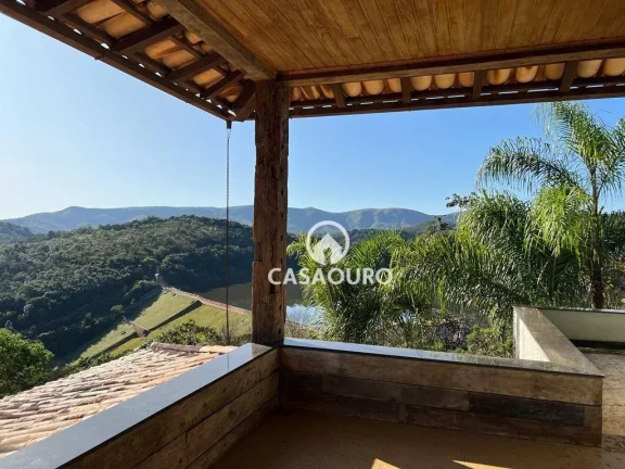Imagem Casa com 5 quartos à venda, 520 m² por R$ 2.500.000 - Condomínio Passárgada - Nova Lima/MG