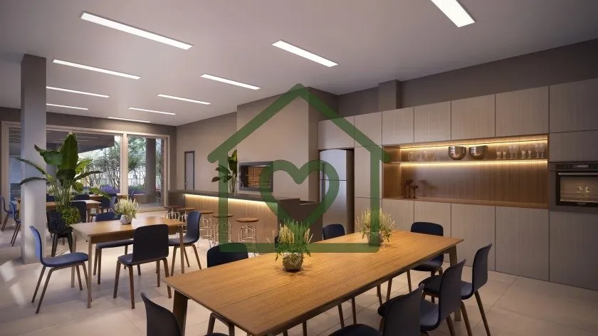 Imagem Excelente apto novo com 70m2 privativos, 02 dormitórios, ambos suítes, living 2 ambientes com chur...