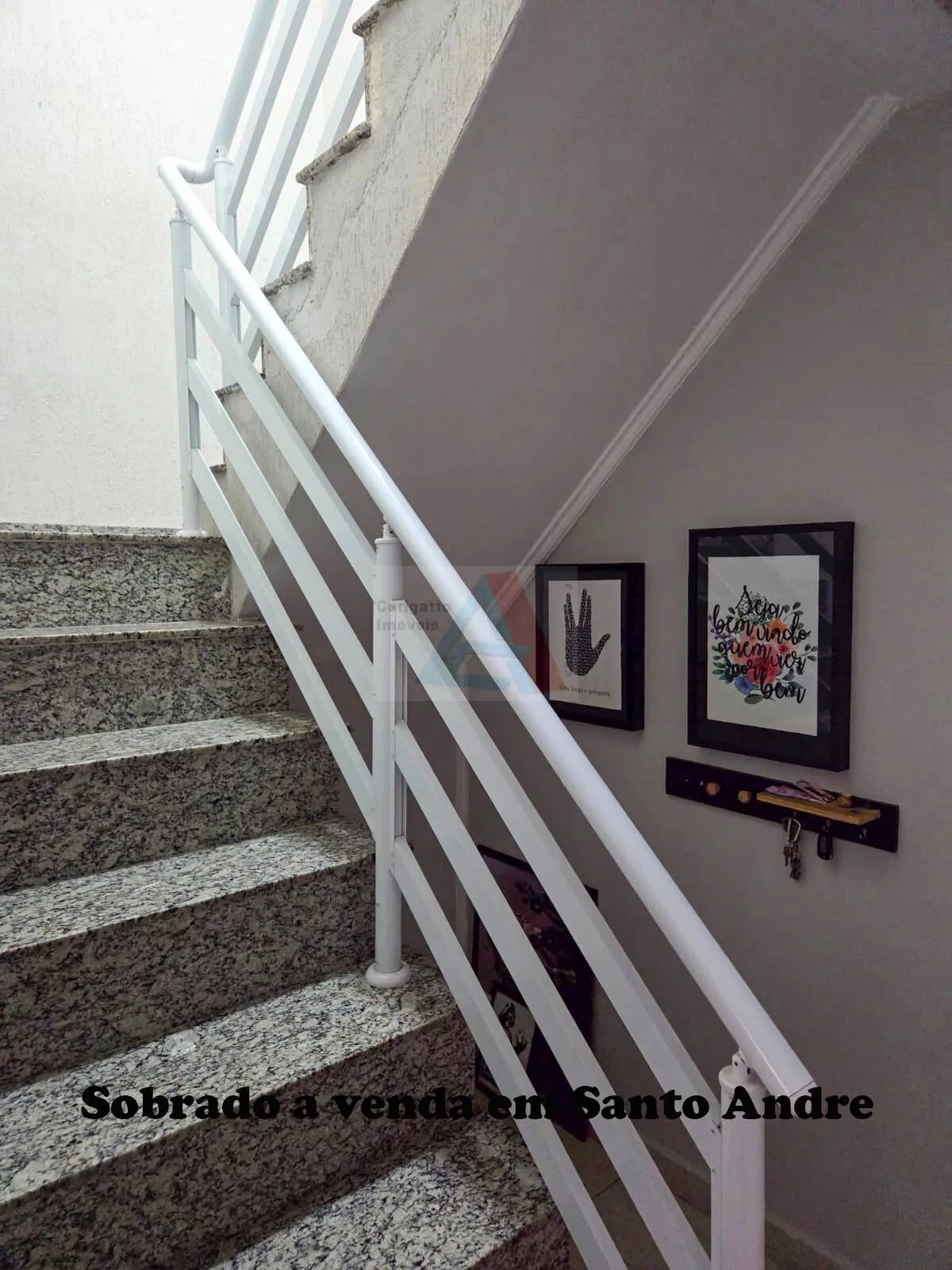Imagem Sobrado 184m² | 4 Quartos |4 vagas - Jardim das Monções - Santo André