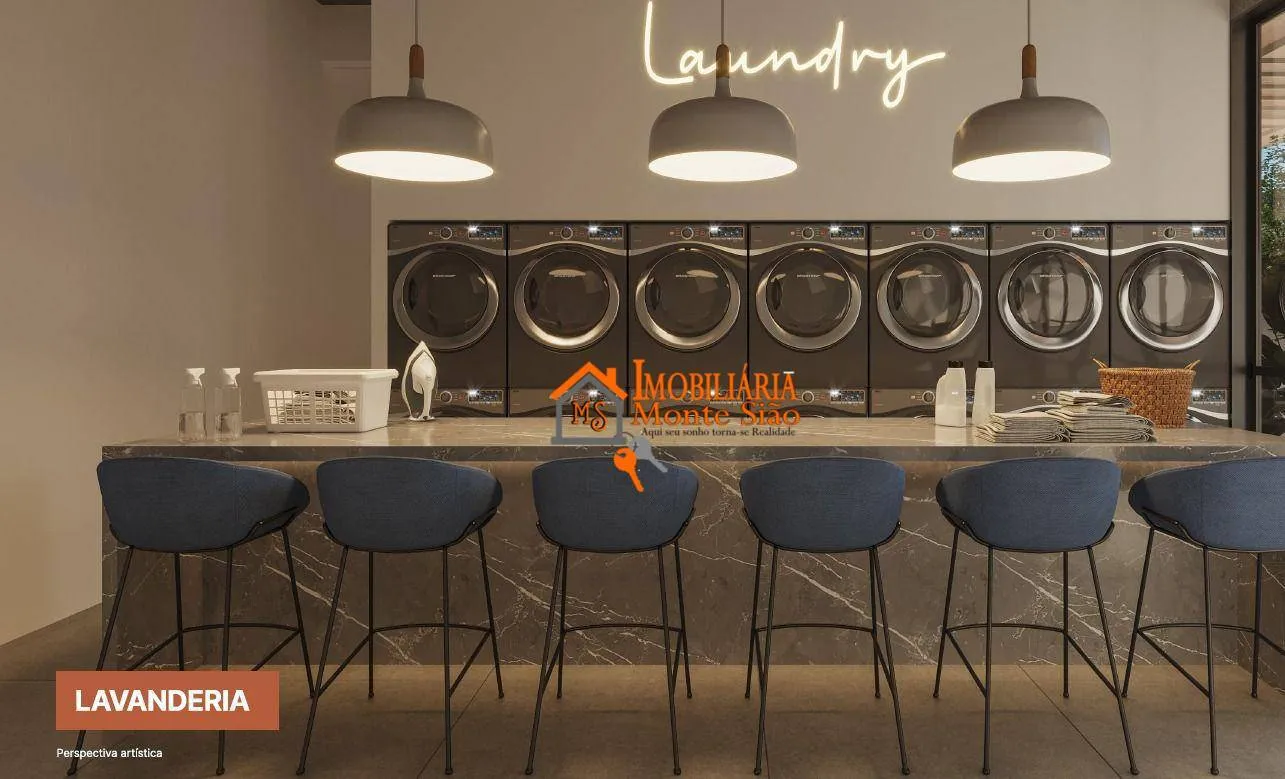 Imagem Flat com 1 dormitório à venda, 31 m² por R$ 570.900,00 - Centro - Guarulhos/SP