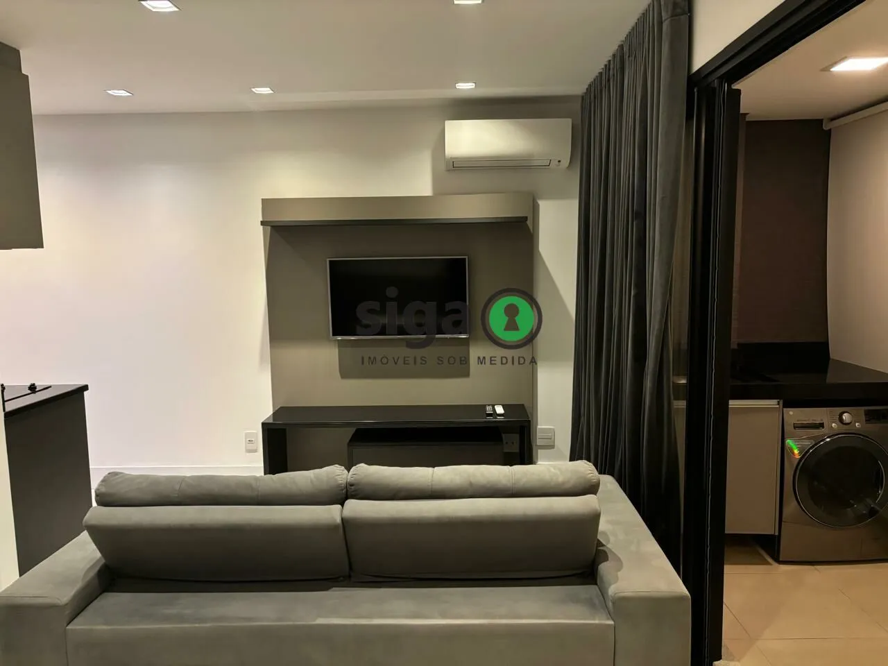 Imagem Apartamento de 38 metros 1 dormitório 1 vaga para locação no Campo Belo