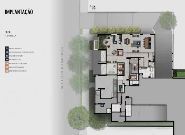 Imagem ESTILO BARROCO - MAC - Studio de 25m² (Unidade de Revenda), a uma quadra do metrô Borba Gato!