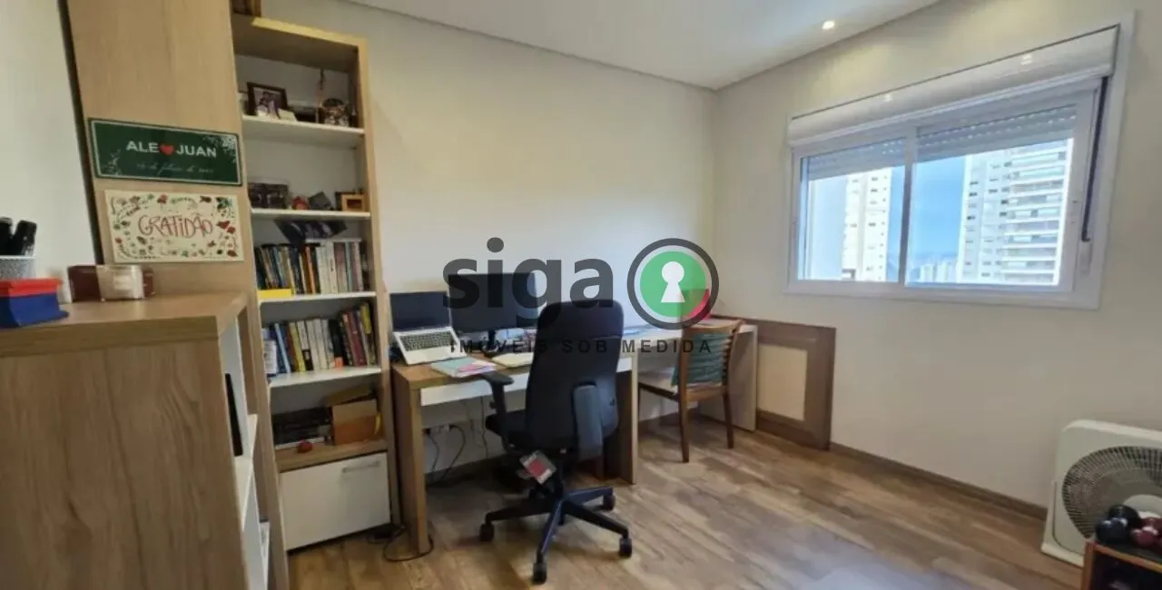 Imagem Apartamento para locação, 160m² com 3 suítes no Jardim Marajoara
