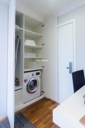 Imagem Apartamento para locação no Brooklin Paulista, com 1 suíte, 1 banheiros, 1 vaga, 35m²