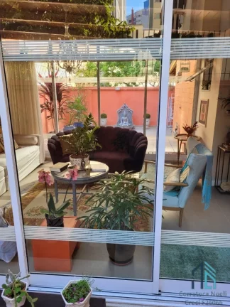 Imagem Apartamento GARDEM, Deck com pergolado em ACM branco, 02 quartos sendo uma suíte em Balneário Camboriú SC