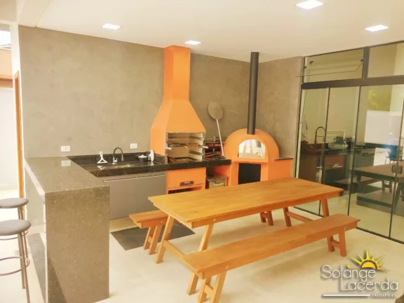 Imagem Linda Casa Térrea - 4 Suítes - Piscina - Lazer Completo no Condomínio