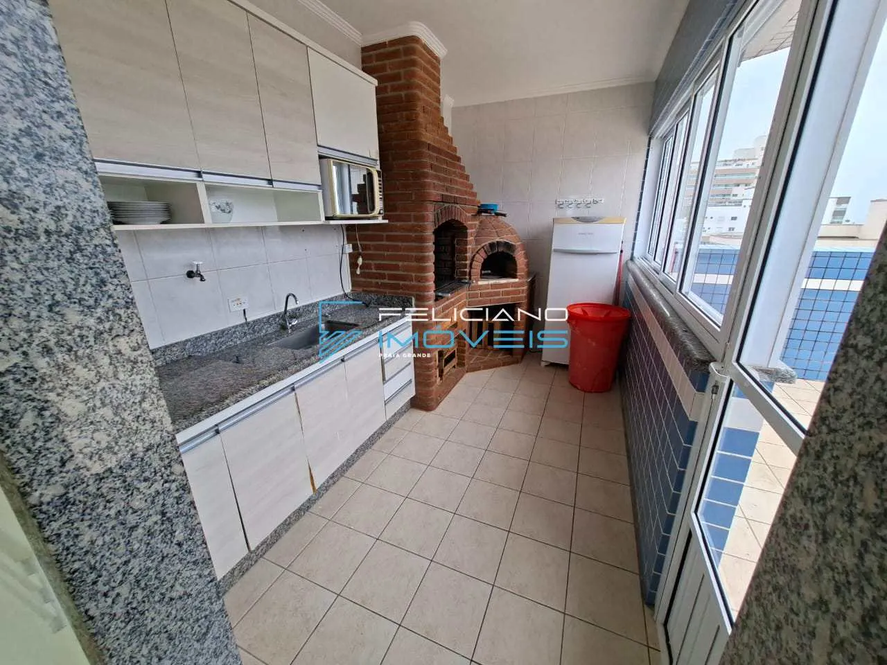 Imagem Apartamento com 2 quartos, Guilhermina, Praia Grande - R$ 565 mil, Cod: 7401