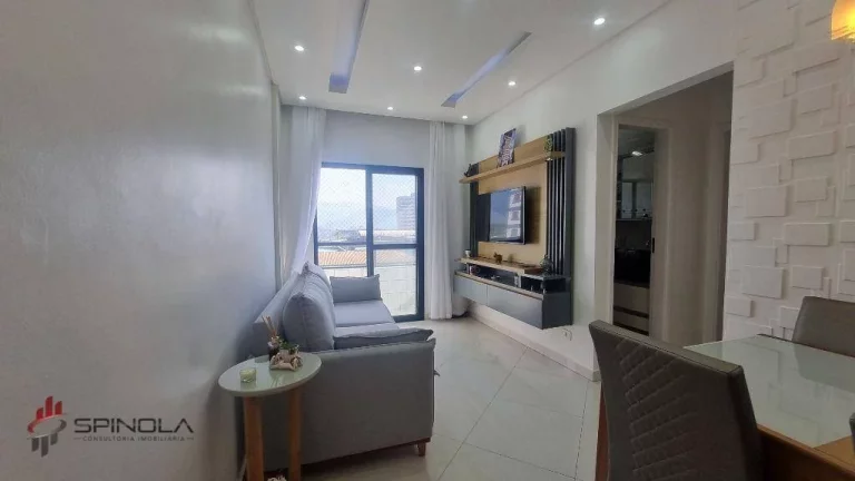 Apartamento com 1 dormitório à venda, 42 m² por R$ 320.000,00 - Vila Caiçara - Praia Grande/SP