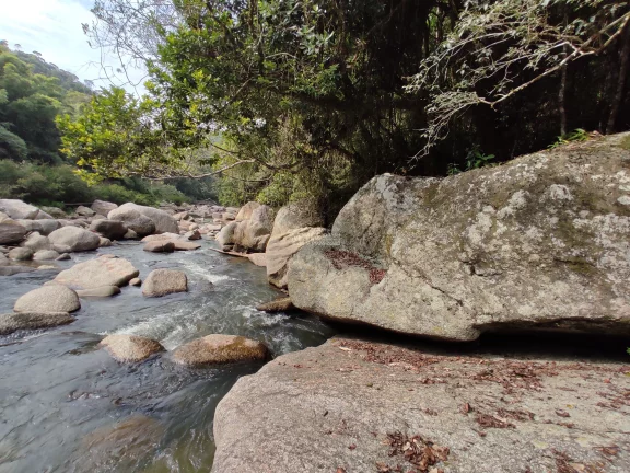Imagem Com 70 Metros de frente paro Rio do Braço, em São Valentim À 13Km do Centro de Nova Trento. Sendo 7Km de estrada de Barro.