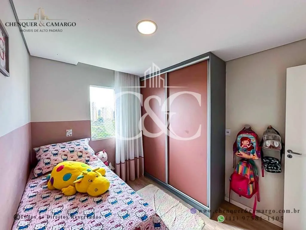 Imagem Apartamento à venda no Jardim Conquista Jundiaí, 64m², reformado, 2 dormitórios planejados