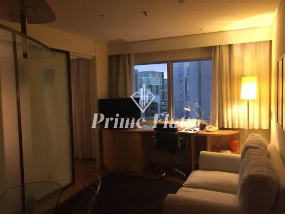 Imagem Flat disponível para venda no Radisson Vila Olímpia São Paulo, com 31m², 1 dormitório e 1 vaga