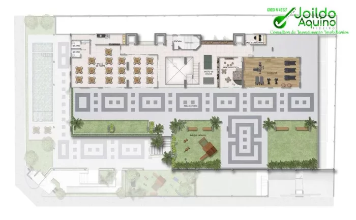 Imagem Apartamento na parquelândia, 3 quartos, nascente, lazer, 2 vagas
