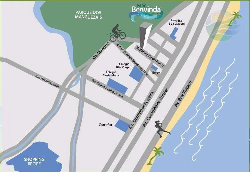 Imagem OPORTUNIDADE! Apartamento com 3 suites, Novo, nascente, venda, em Boa Viagem, Recife.