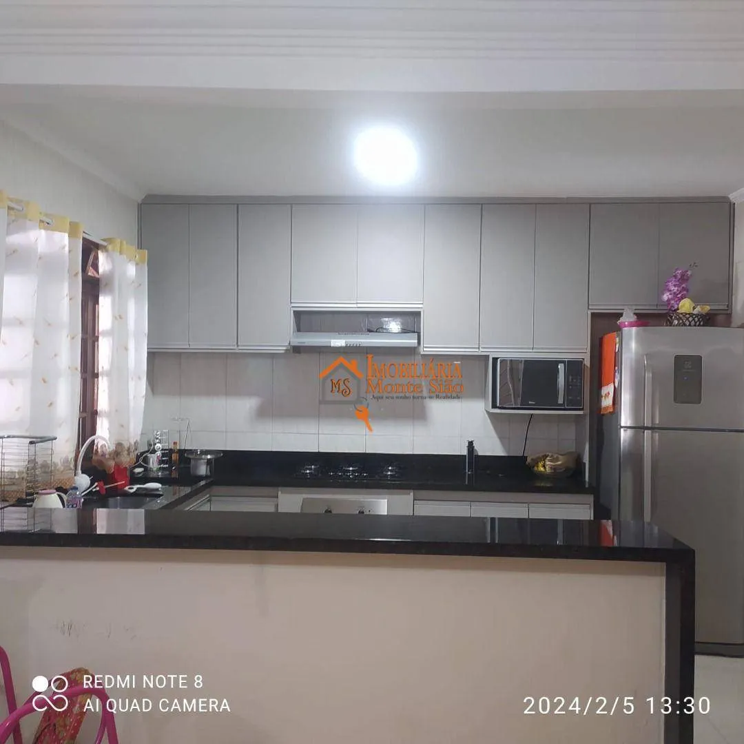 Imagem Sobrado com 2 dormitórios à venda, 150 m² por R$ 379.000,00 - Recreio São Jorge - Guarulhos/SP