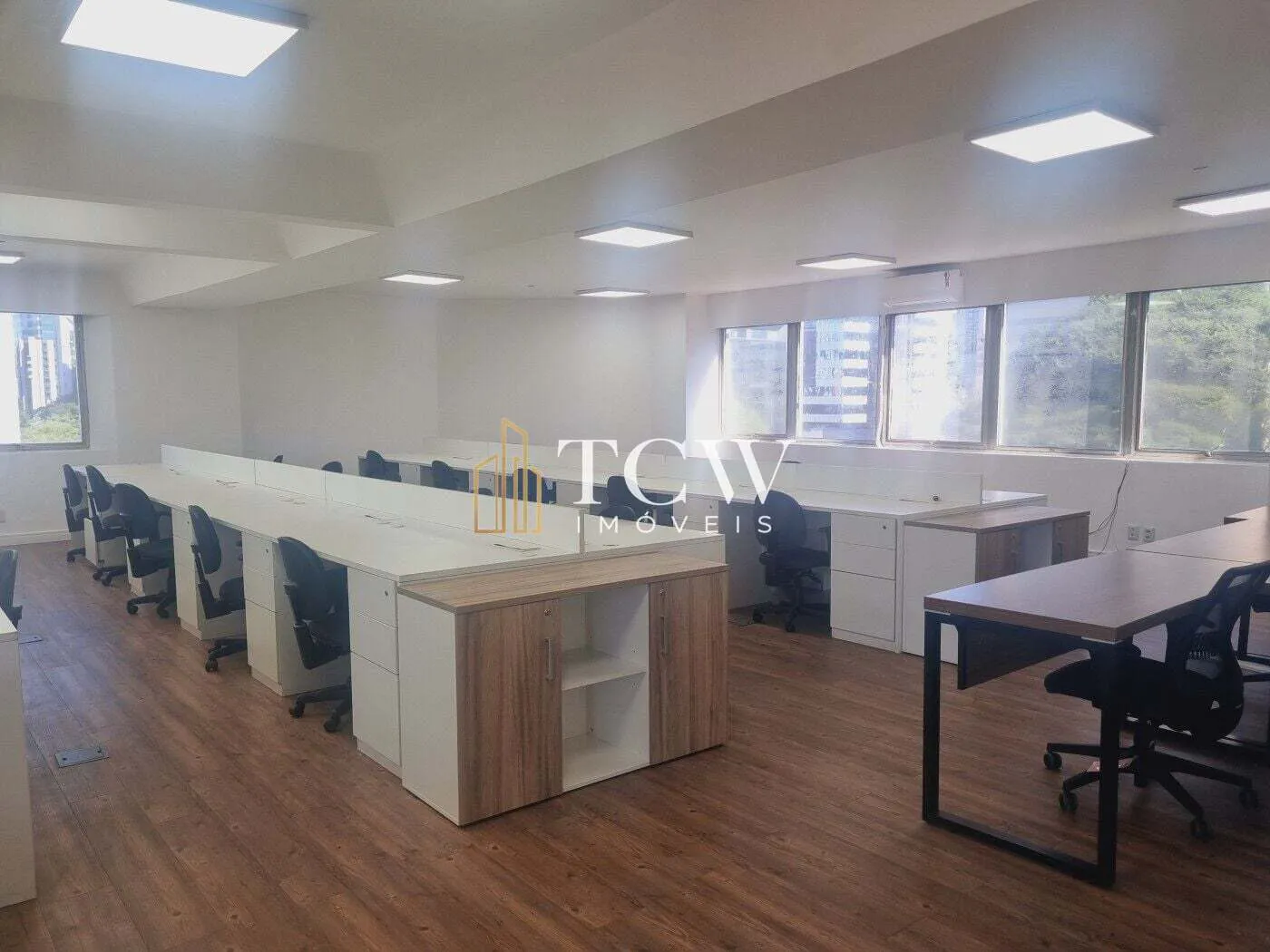 Imagem Conjunto Comercial Mobiliado para Locação | 204 m² | Berrini, São Paulo/SP