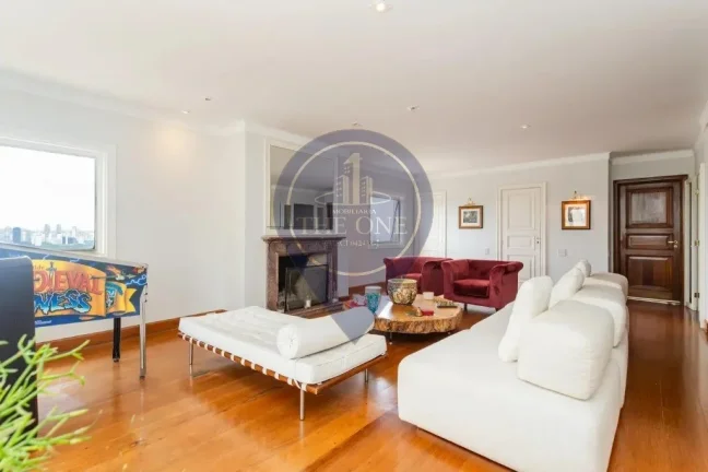 Imagem Espetacular cobertura de luxo em Cerqueira César, São Paulo - 5 quartos, 4 suítes, 7 banheiros, 2 vagas - 578m²