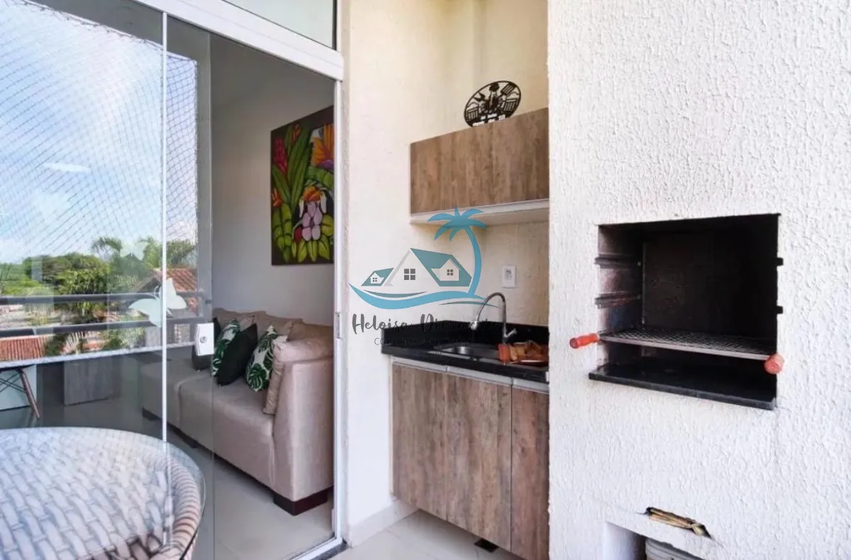 Imagem Apartamento MOBILIADO com 2 dormitórios à venda em Ubatuba a 700 metros da orla do Itaguá.