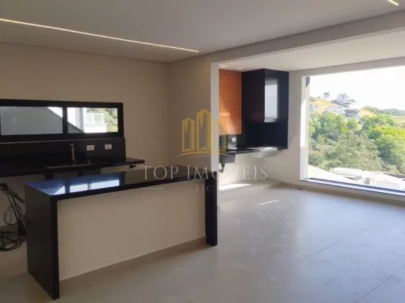 Imagem Maravilhoso sobrado três suítes espaço gourmet no espetacular condominio Verana