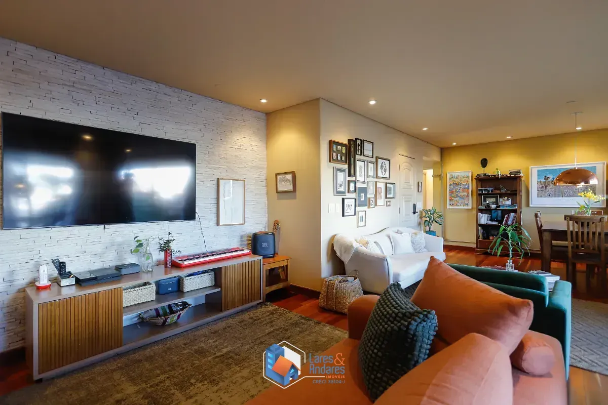 Imagem Apartamento para venda em Vila Romana com 4 quartos, sendo 3 suítes, 169m²