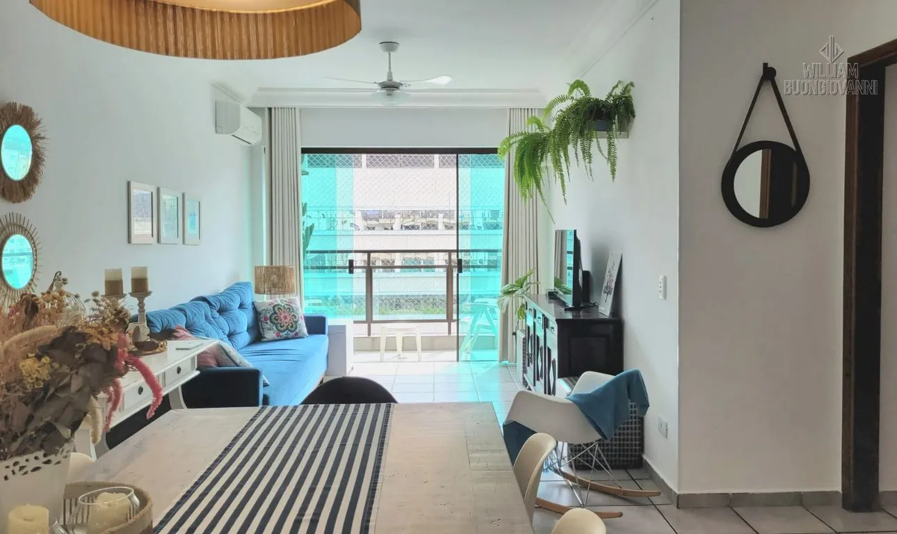 Imagem Apartamento no Guarujá, com 2 quartos, sendo 1 suíte, 100m², e com vista livre!