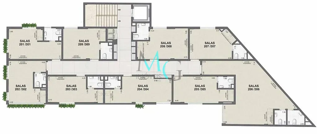 Imagem Sala à venda 48.99M² Leblon Rio de Janeiro - RJ | Máris
