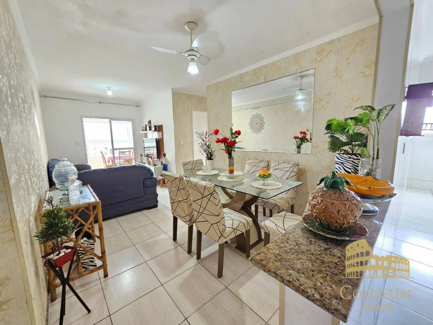 Foto do imóvel Apartamento com 2 dormitórios à venda, 87 m² por R$ 550.000,00 - Vila Assunção - Praia Grande/SP
